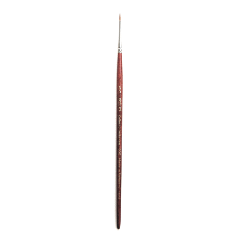 Brustro Kolinsky Imitation Watercolour Round Brush Size 3/0 - Image 2