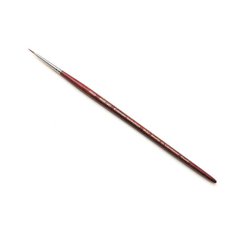 Brustro Kolinsky Imitation Watercolour Round Brush Size 3/0 - Image 3