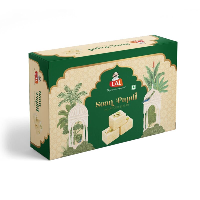 Lal Sweets Sugar Free Soan Papdi 400g - Image 4