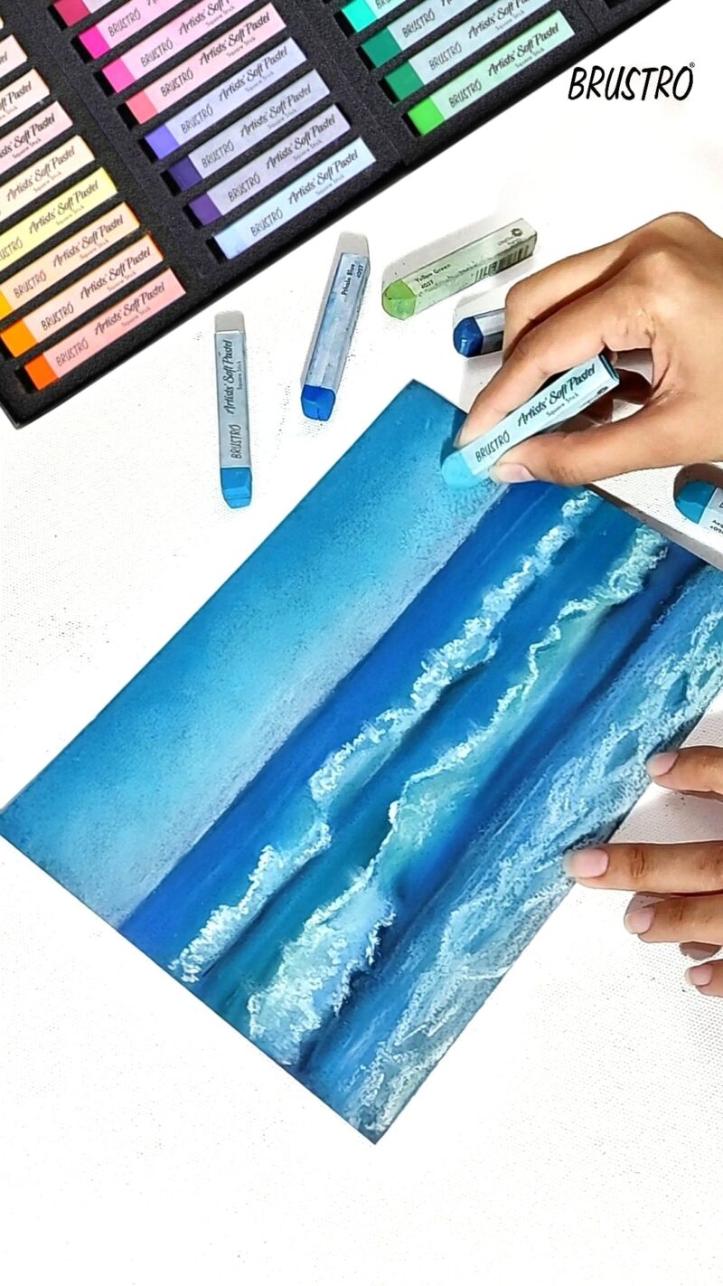 Brustro Artists' Soft Pastels Set of 48 - Image 4