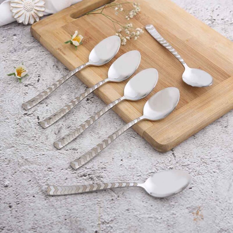 Roma Dinner Spoon  - Laser Etching - Set of 6 pcs - Image 6