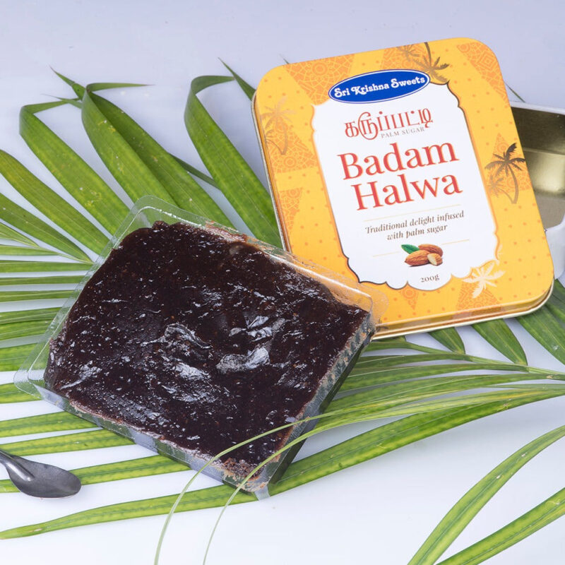 Sri Krishna Sweets Karupatti Badam Halwa - Image 2