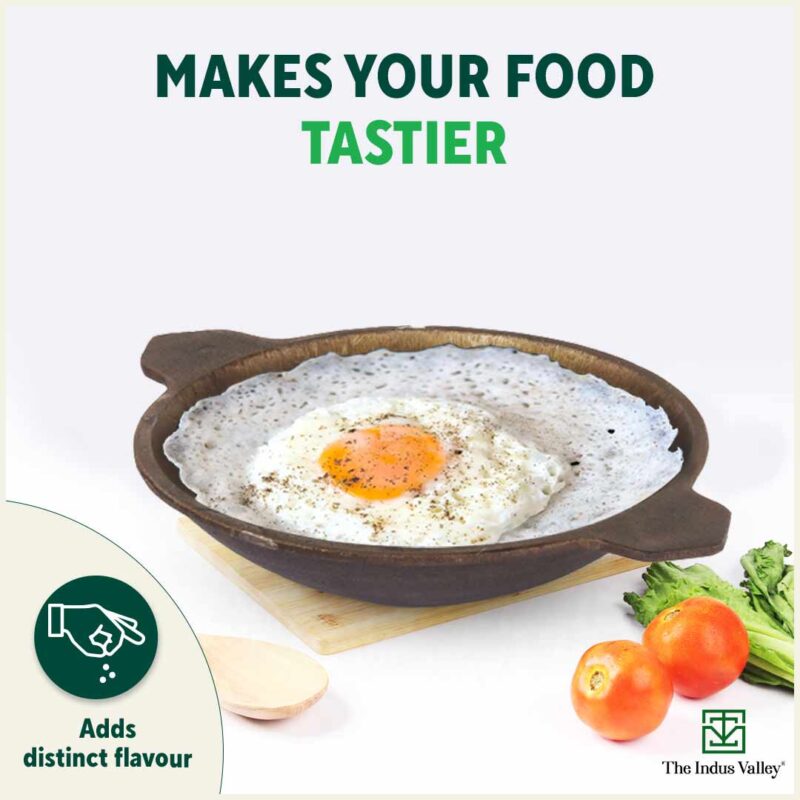 Super Smooth Cast Iron Appam Pan/Appachetty, Pre-seasoned, Nonstick, 100% Pure, Toxin-free, 22cm, 1.9kg - Image 10