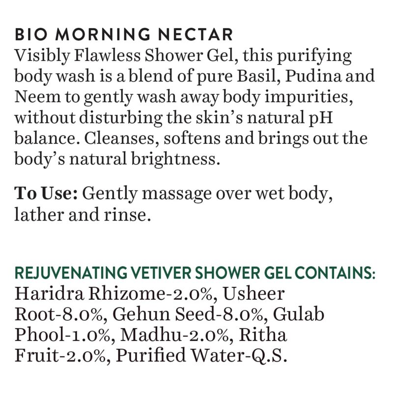 Biotique Morning Nectar Nourish & Hydrate Body Wash - 200 ml - Image 5