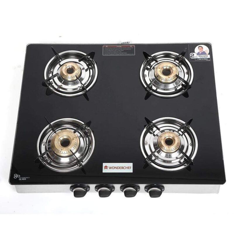 Zest  4 Burner Glass Cooktop - Image 4