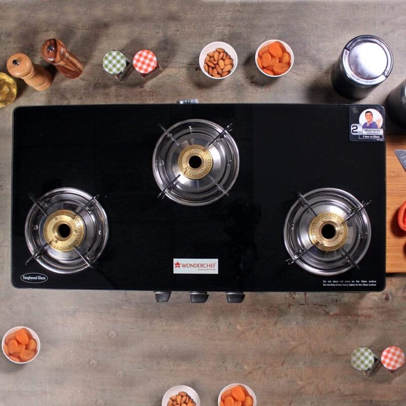 Zest 3 Burner Glass Cooktop - Image 15