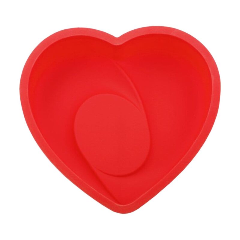 Pavoni Platinum Silicon Heart Shaped Cake Mould - Image 9