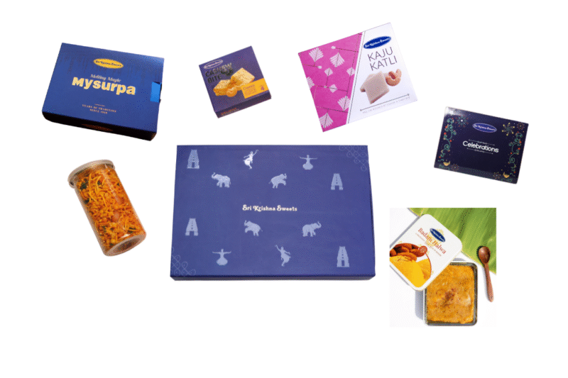 Sri Krishna Sweets Diamond Gift Box - Image 2