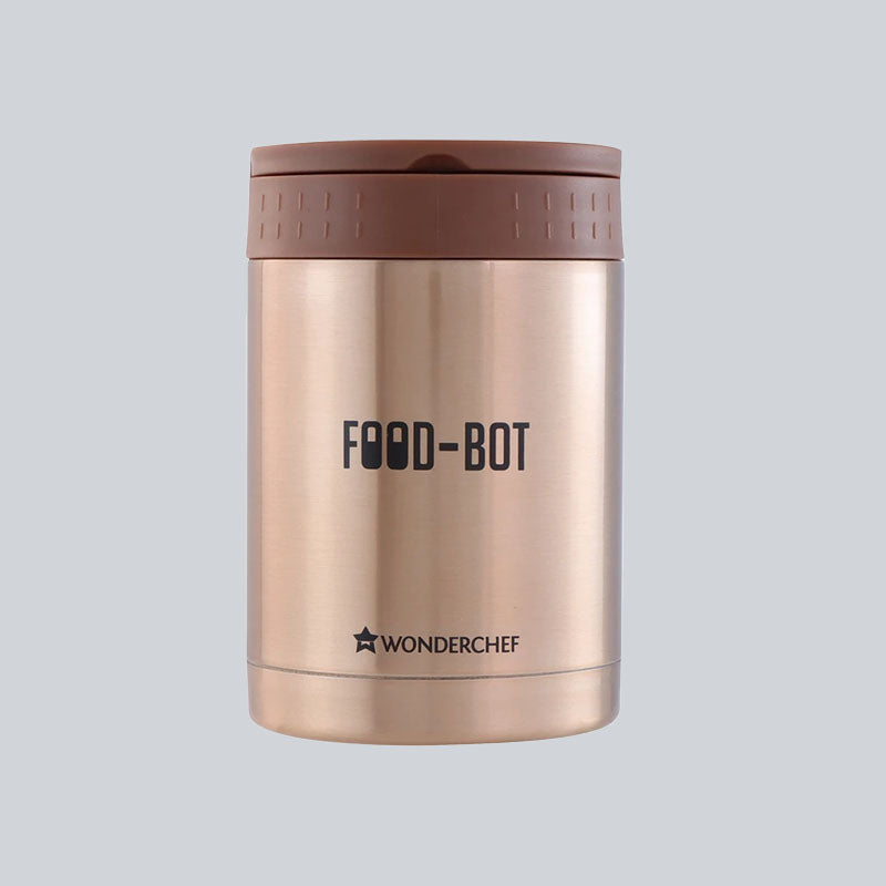 Food Bot, 500ml, Stainless Steel Vacuum Insulated, Spill & Leak Proof - Image 8