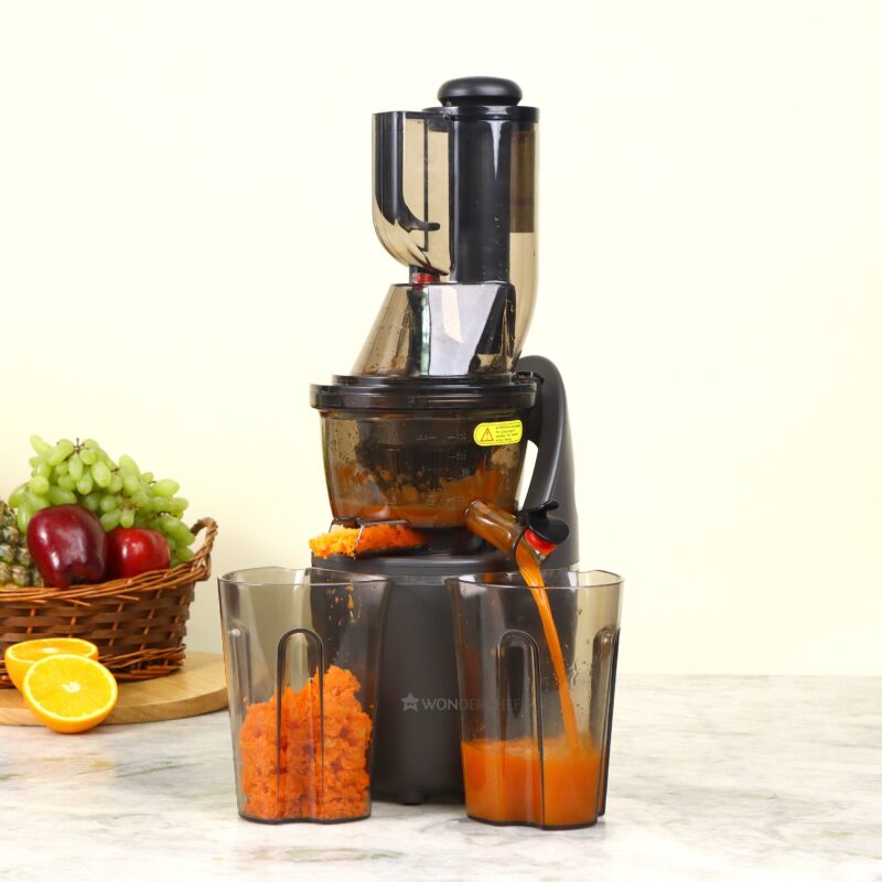 Regalia Full Fruit Cold Press Slow Juicer | 55 RPM Slow Juicer Retains Higher Nutrients | 240W powerful DC motor | Easy to Clean | 5-Year Motor Warranty - Image 6