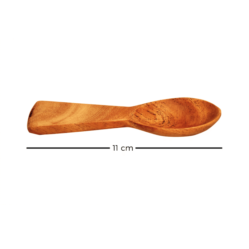 Neem Wood Condiments Spoon - Set of 12 - Image 4
