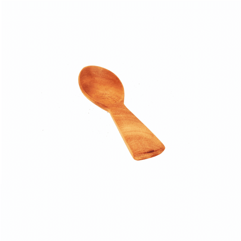 Neem Wood Condiments Spoon - Set of 6 - Image 4