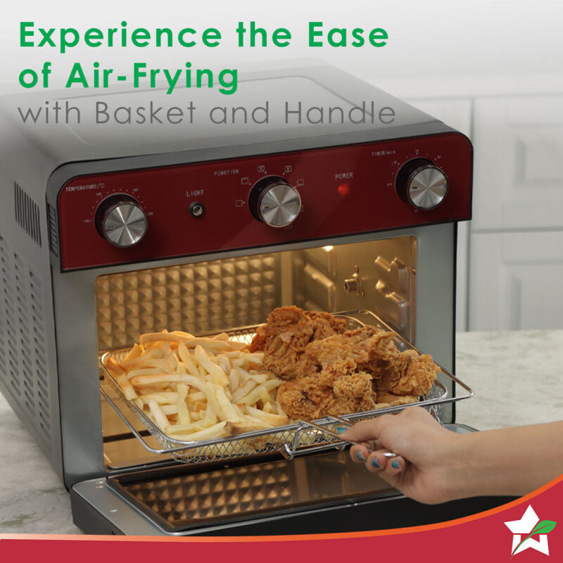 Crimson Edge Air Fryer Oven 23L - Image 3
