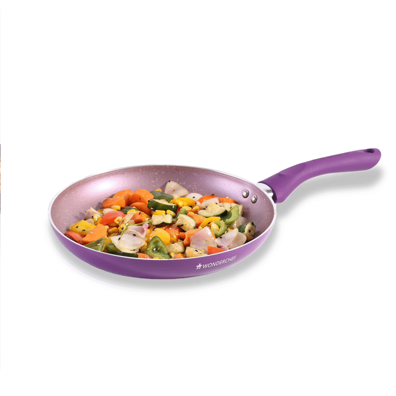Wonderchef Renewed Milano 24cm Fry Pan | Meta Tuff Non-Stick Coating | Pure Grade Aluminum - Image 2