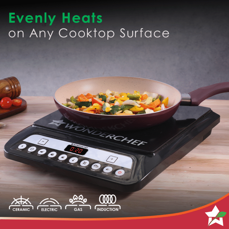 Wonderchef Renewed Milano 24cm Fry Pan | Meta Tuff Non-Stick Coating | Pure Grade Aluminum - Image 4