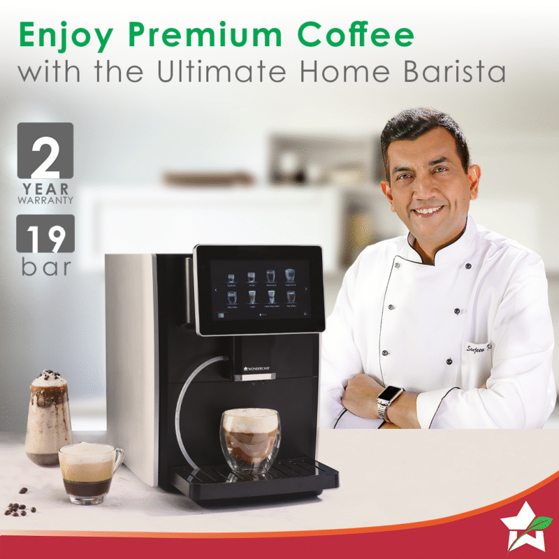 Regalia Fully Automatic Coffee Machine with Large 7 Inches Display for Brewing Americano, Cappuccino, Latte, Macchiato, Flat White, Espresso Coffee - Image 2