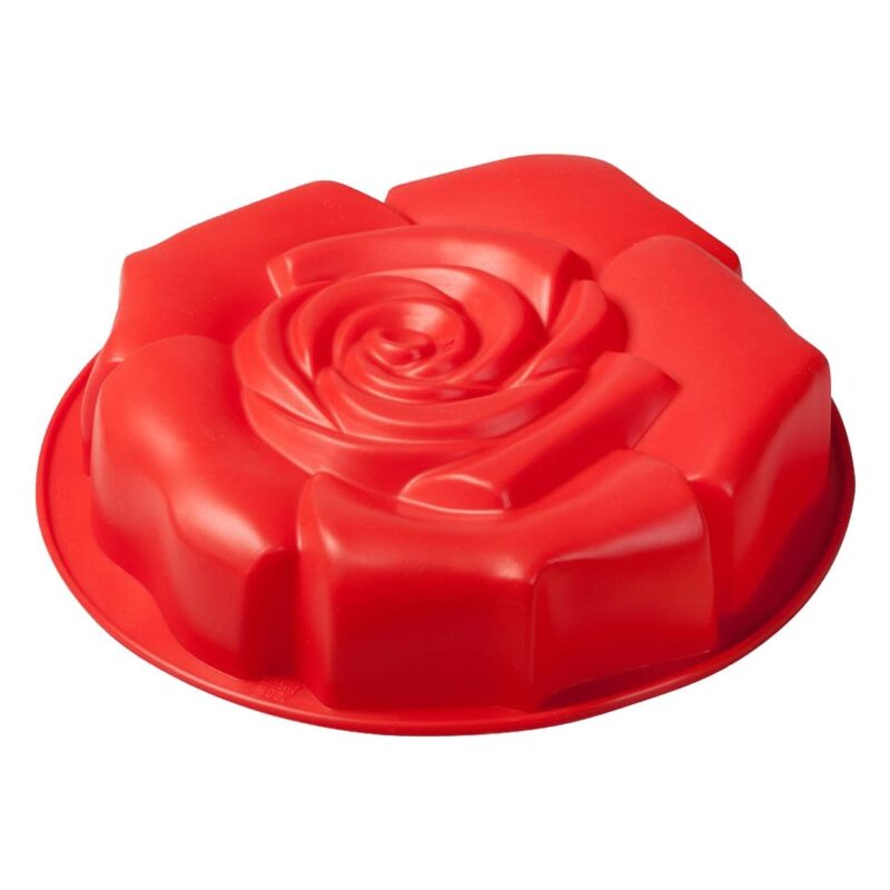 Pavoni Platinum Silicone Rose Shaped Cake Mould - Image 6