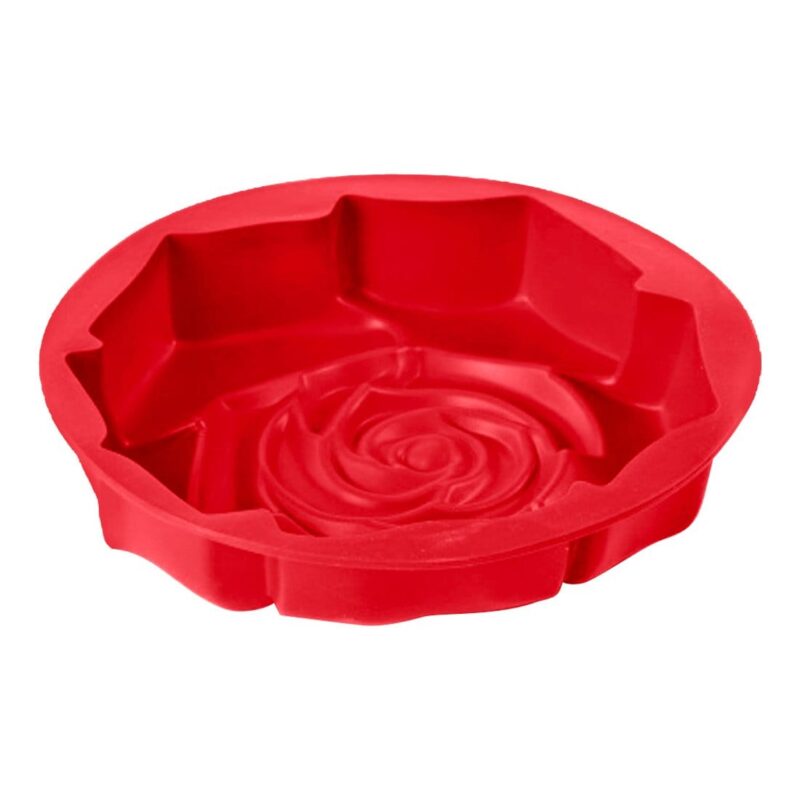 Pavoni Platinum Silicone Rose Shaped Cake Mould - Image 3