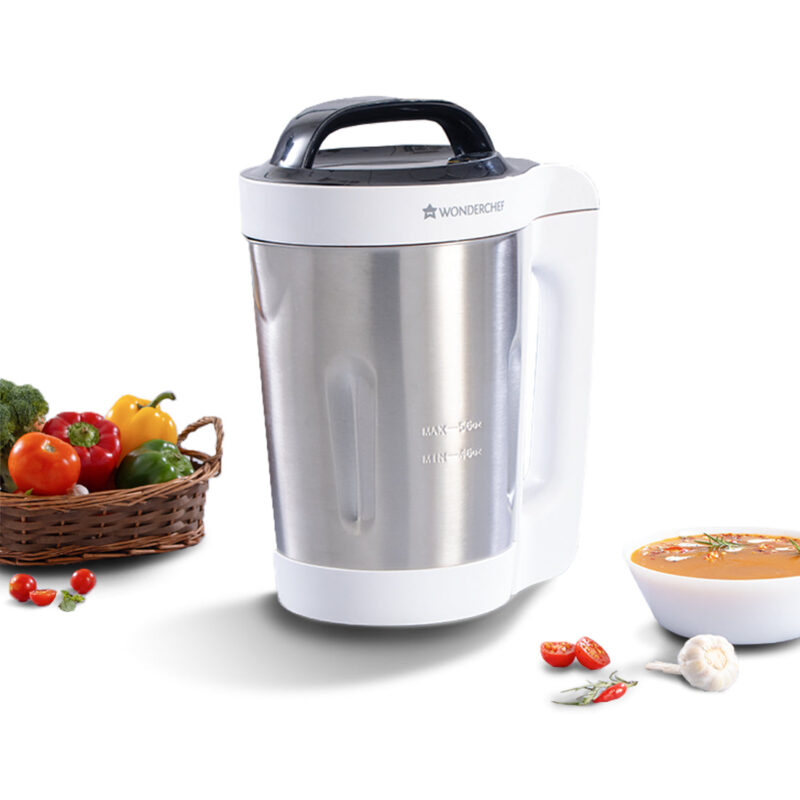 Automatic Soup Maker, 1.6L, 800W, White and Steel - Image 4