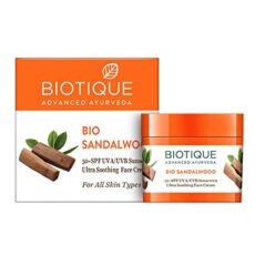 Biotique Sun Shield Sandalwood Ultra Protective Lotion 50+ SPF Sunscreen