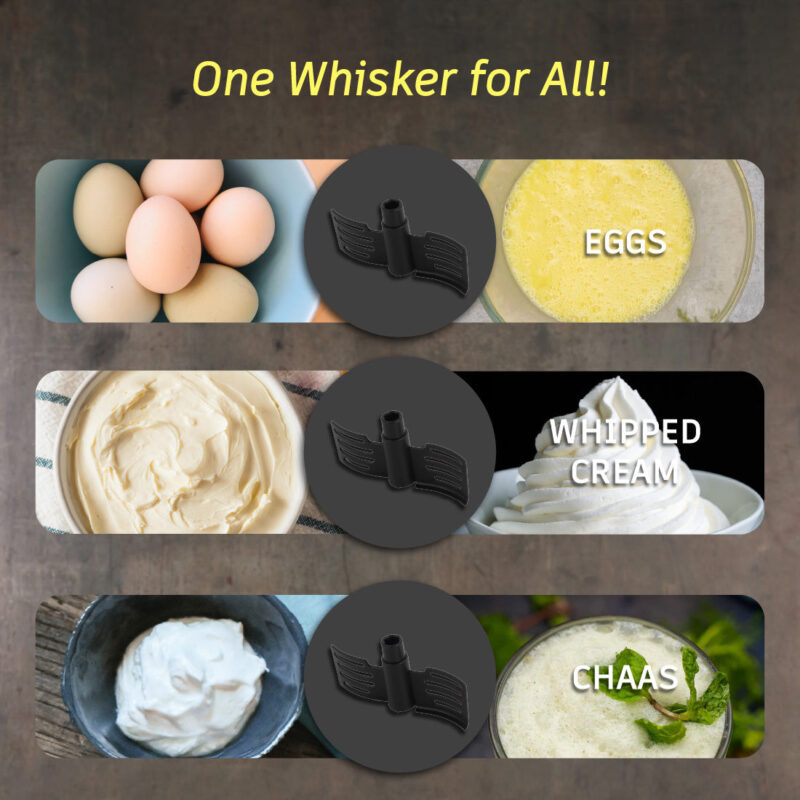 Turbo Dual Speed Food Processor, Multi-purpose, High Speed, Chop Vegetables, Julienne, Whisk, Slice, Mince, Knead Atta, Blend Juices - Image 7